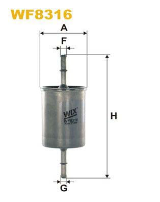 WIX Filters WF8316 Fuel Filter