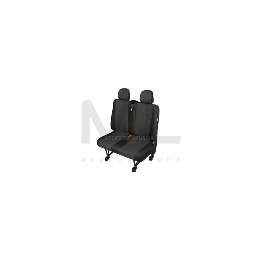 KEGEL 5-1443-217-4015 Car seat cover Black, Polyester, Front, Rear