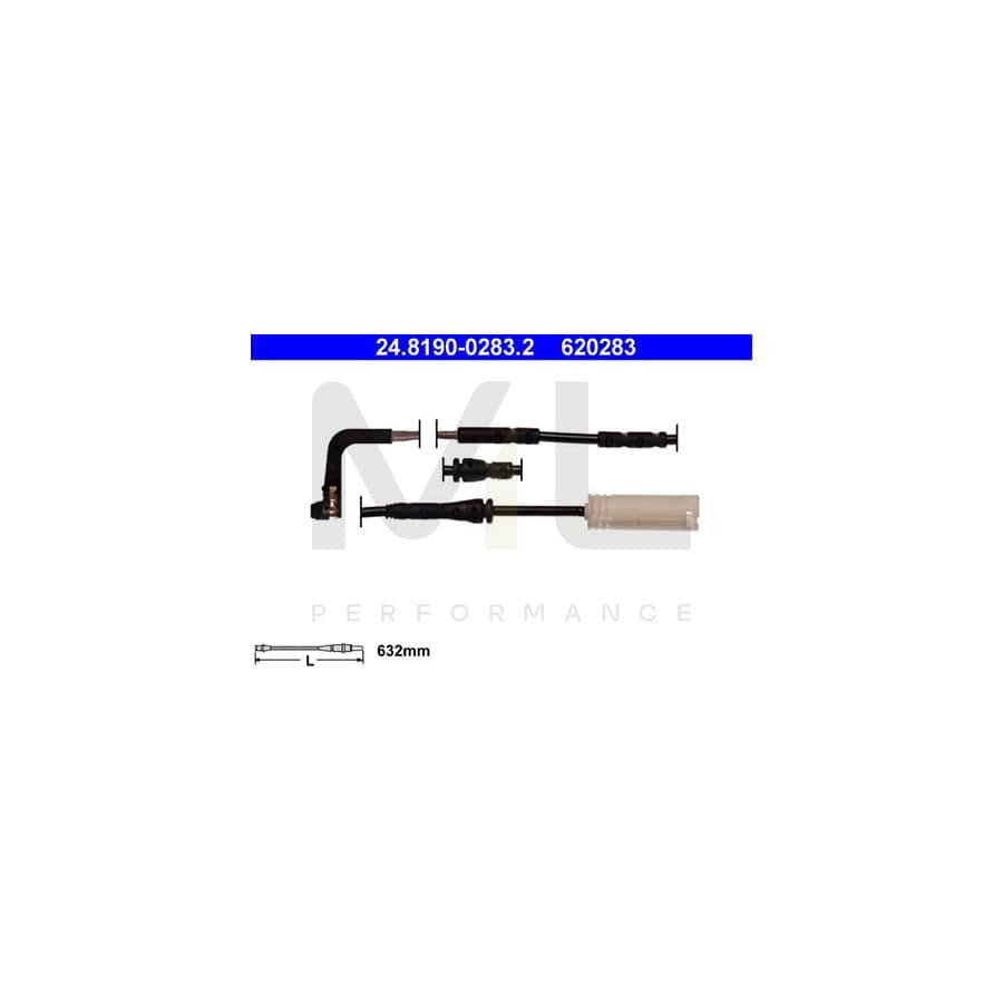 ATE 24.8190-0283.2 Brake pad wear sensor for BMW X1 (E84)