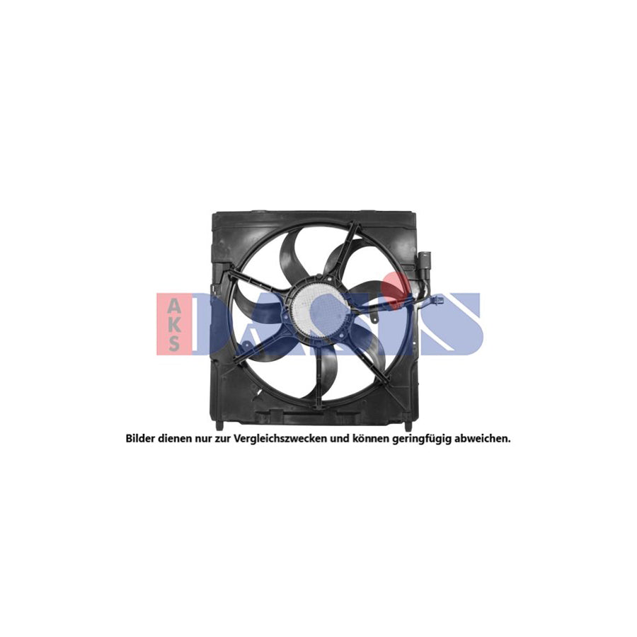 AKS Dasis 058105N Fan, Radiator for BMW X5 (E70)