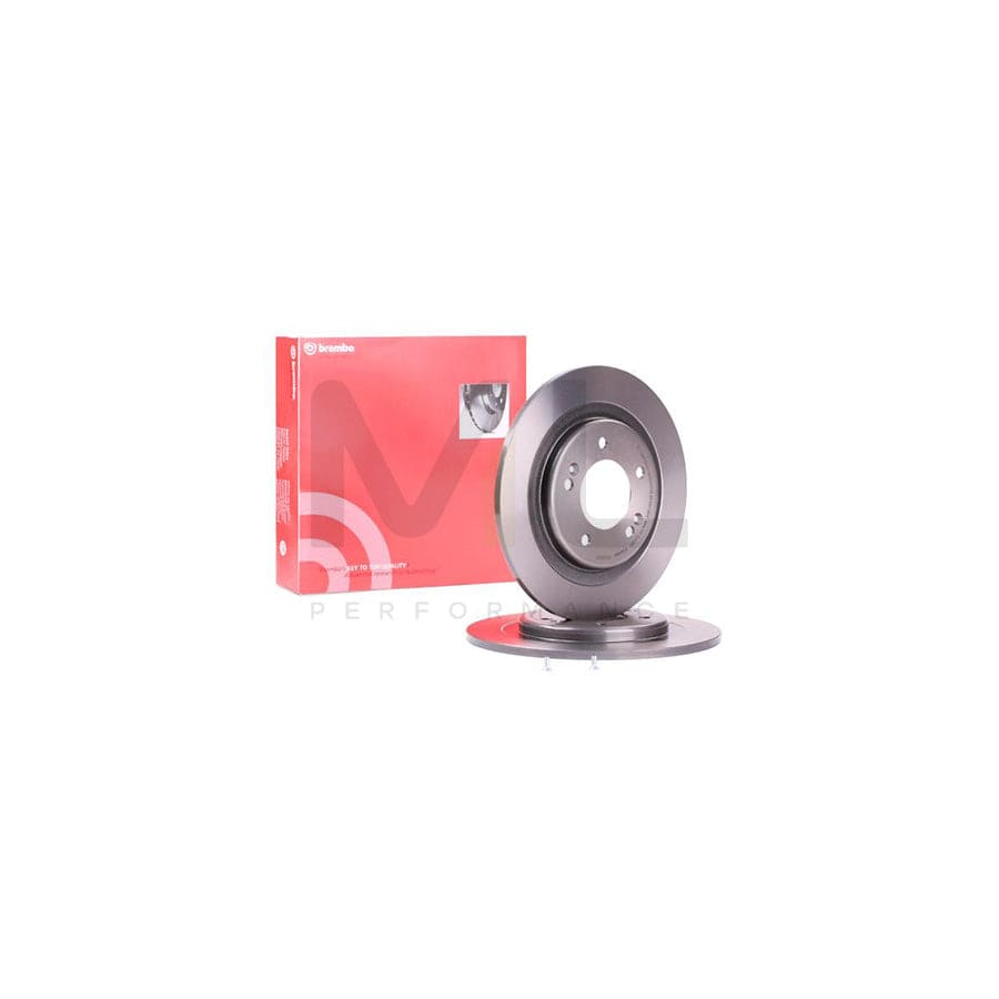 BREMBO COATED DISC LINE 08.C250.21 Brake Disc for HYUNDAI i40 Solid, Coated, High-carbon, with bolts/screws | ML Performance Car Parts