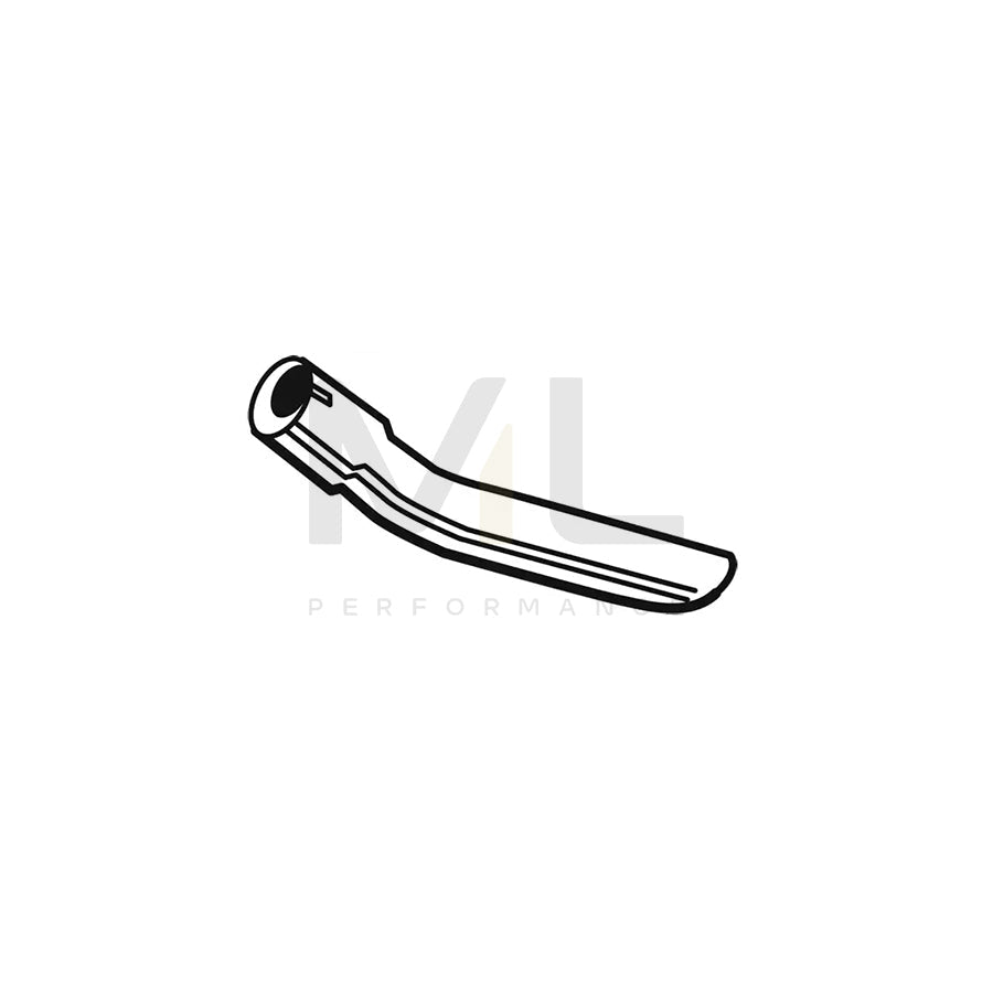 VEGAZ PGR-133 Exhaust tip for PEUGEOT 205 F Van 320mm, 0.520kg