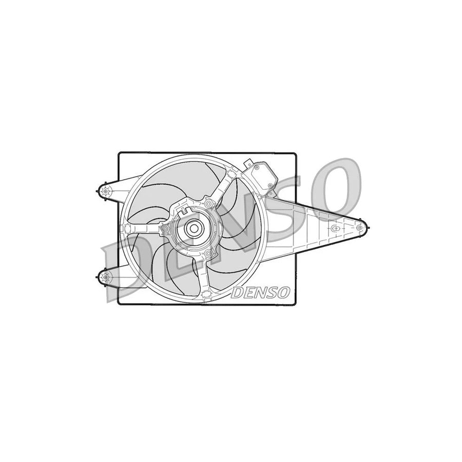 DENSO DER13204 Fan, Radiator