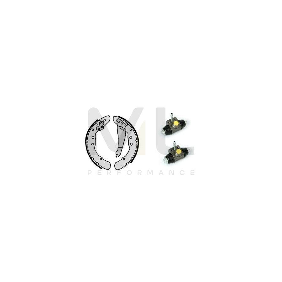 BREMBO STANDARD KIT H 85 024 Brake Shoe Set for VW PASSAT Ø: 230mm | ML Performance Car Parts
