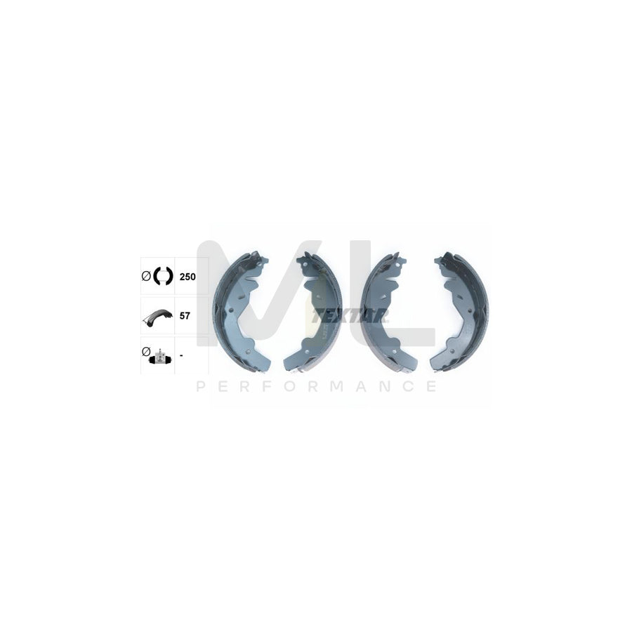 TEXTAR 91055900 Brake Shoe Set for KIA Sportage I (K00, JA) without handbrake lever | ML Performance Car Parts