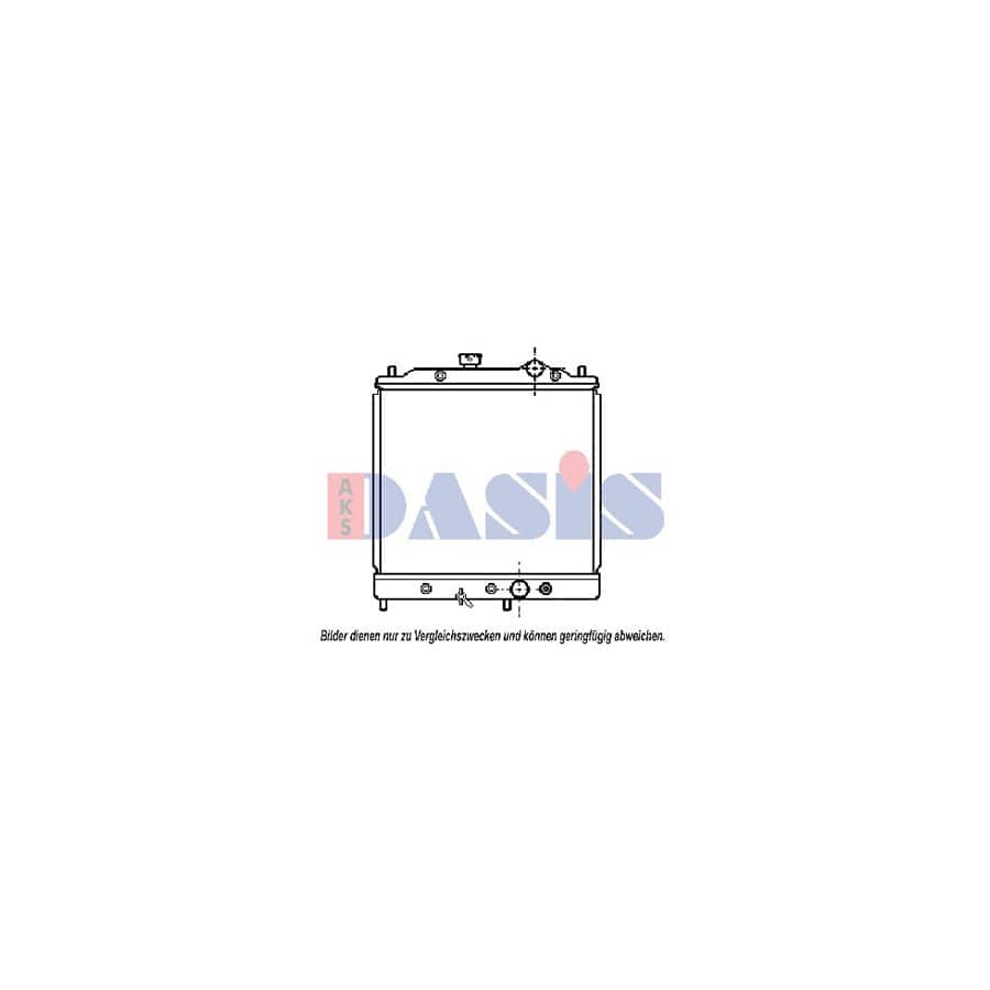 AKS Dasis 140210N Engine Radiator
