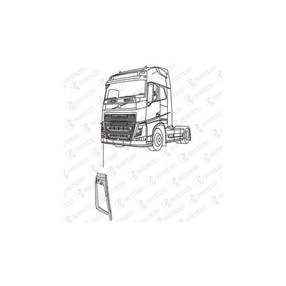 Covind 4Fh/134 Frame, Headlight