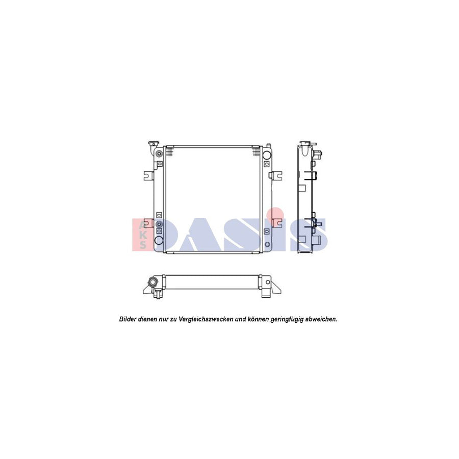 AKS Dasis 430024N Engine Radiator