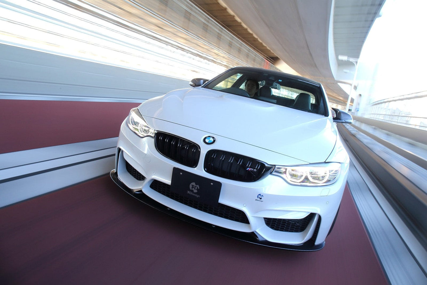 3D Design 3101-28211 BMW Carbon Fiber Front Lip Spoiler