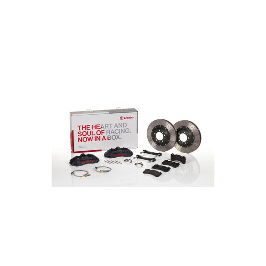 Brembo 1M3.8047AS Scion Subaru Toyota Front GT-S 6-Pistons Slotted Type 3 2-piece Big Brake Kit 355x32mm (Inc. FR-S, BRZ, 86, GR) | ML Performance US Car Parts