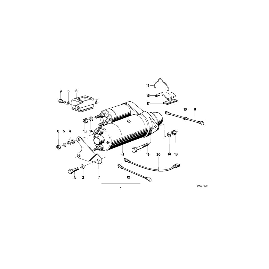Genuine BMW 11141255793 Cover (Inc. R45, R45T/N & R90/6) | ML Performance US Car Parts