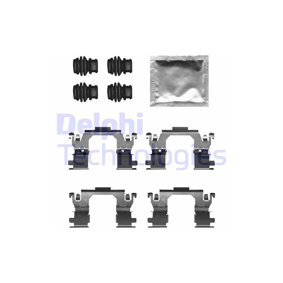 Delphi Lx0709 Accessory Kit, Disc Brake Pads