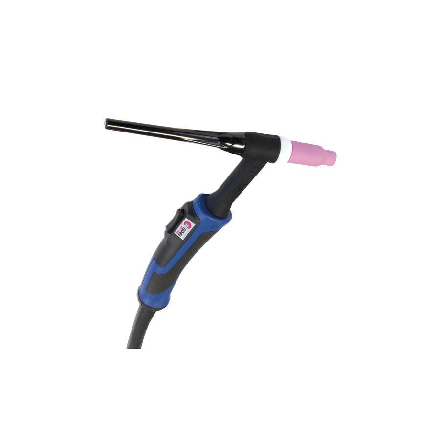 Gys 069398 Tig Torch Grip Sr17 Db - Air - 4M - Connect. 35/50 + Amph. 7Pts Welding Accessories