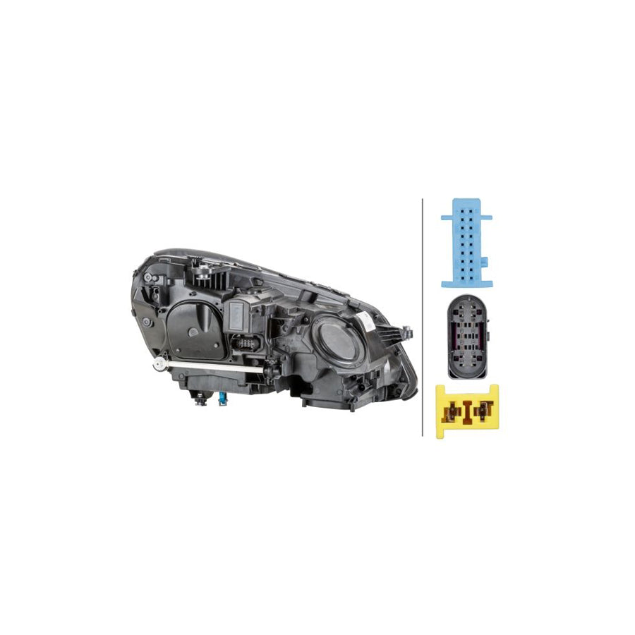 Hella 1LX 011 066-691 Headlight Suitable For Mercedes-Benz E-Class