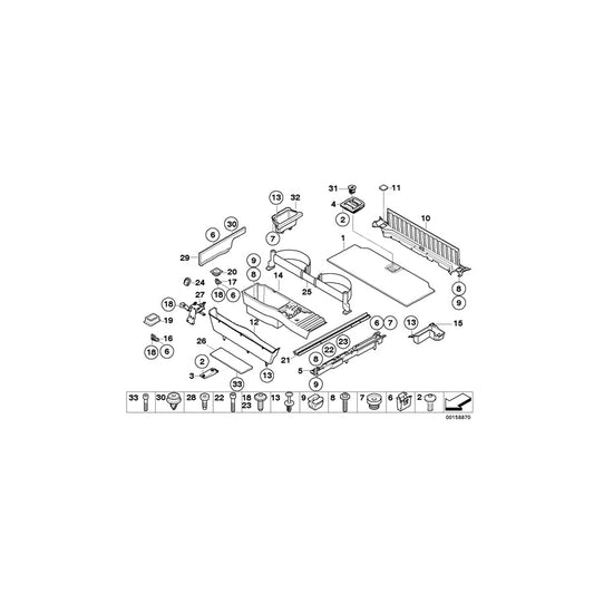 Genuine BMW 51476963870 E70 E70 Securing Ring, Front (Inc. X5 30dX, X5 3.0si & X5 35dX) | ML Performance US Car Parts