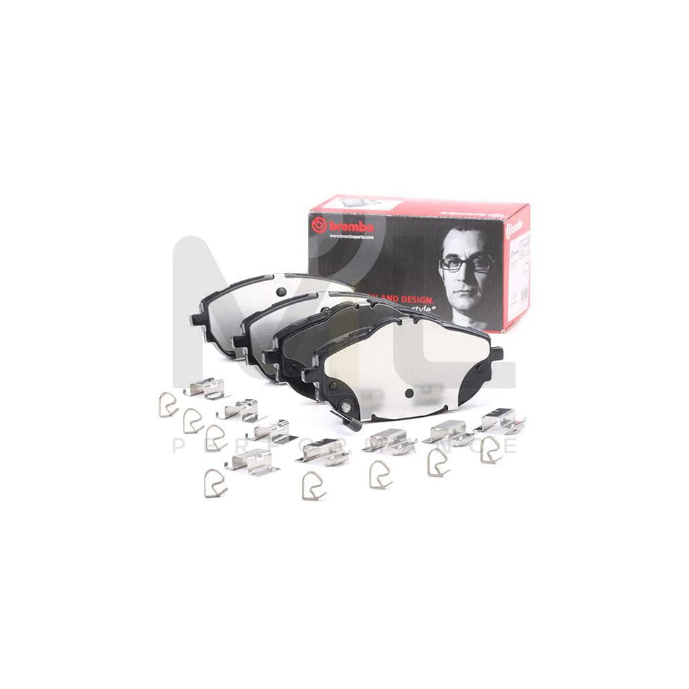 Brembo P 83 150 Brake Pad Set With Acoustic Wear Warning | ML Performance Car Parts