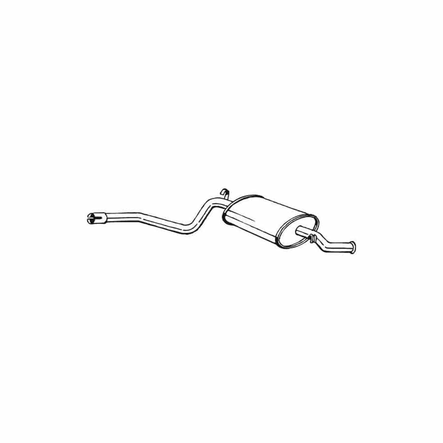 Bosal 280-327 Rear Silencer for Fiat Cinquecento (170)