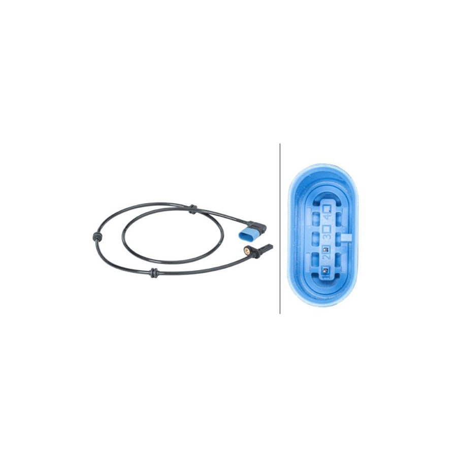 Hella 6PU 012 679-651 Abs Sensor