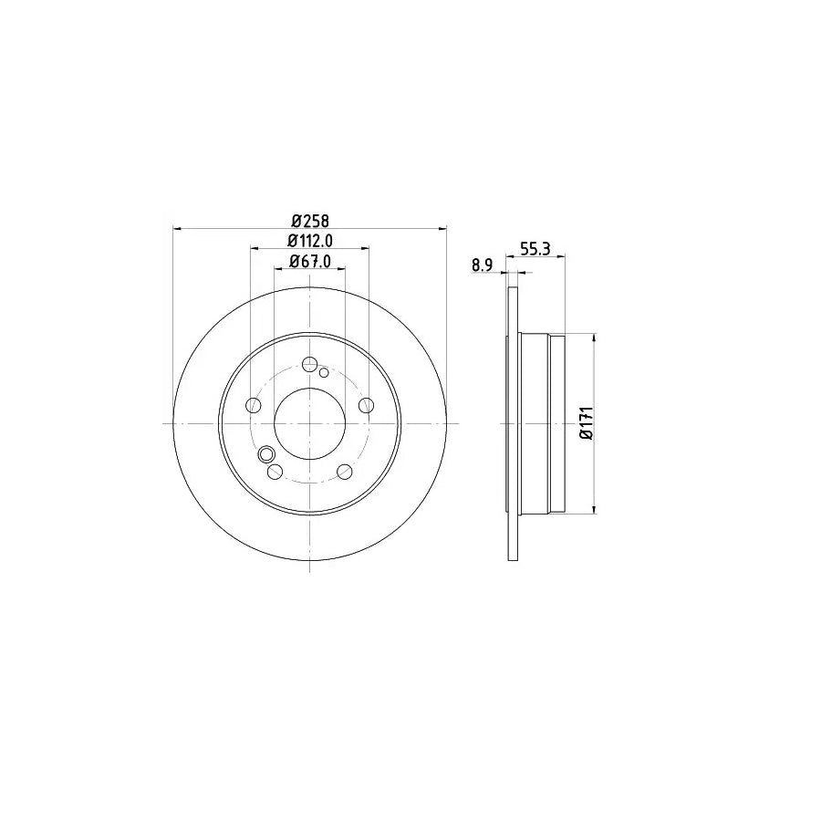 Barum Bar09120 Brake Disc