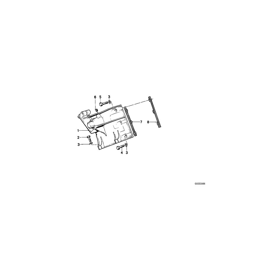 Genuine BMW 11141278705 E23 E28 E24 Cover (Inc. 728i, 2800Bav & 535i) | ML Performance US Car Parts