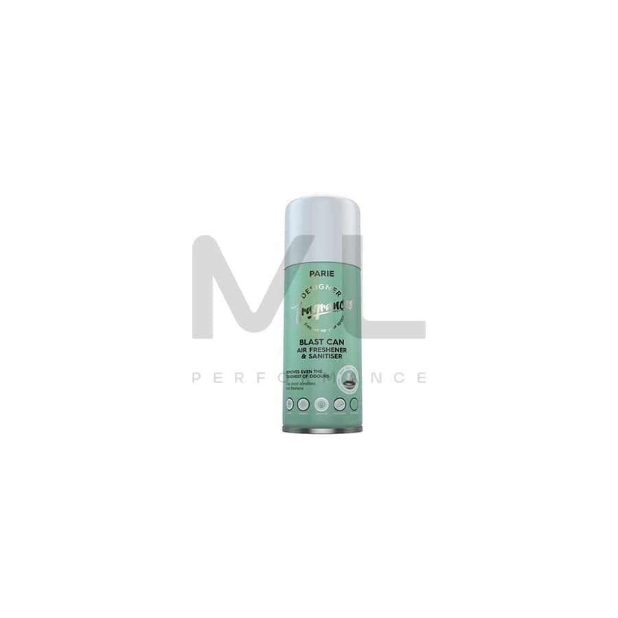 Designer Fragrances Blast Can Car Air Freshener - Parie