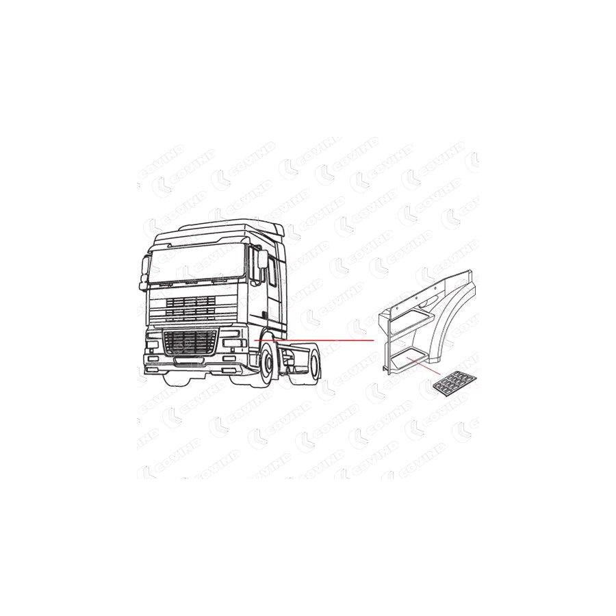Covind Xf0/212 Foot Board
