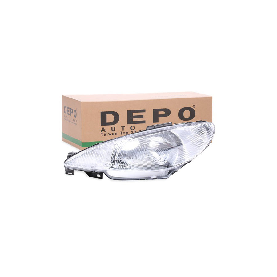 Abakus 5501120Lldem Headlight for Peugeot 206