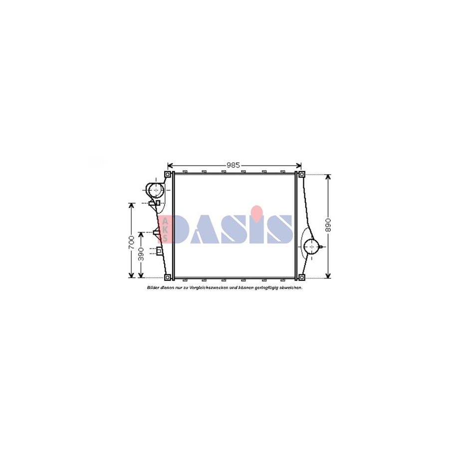 AKS Dasis 280011N Intercooler