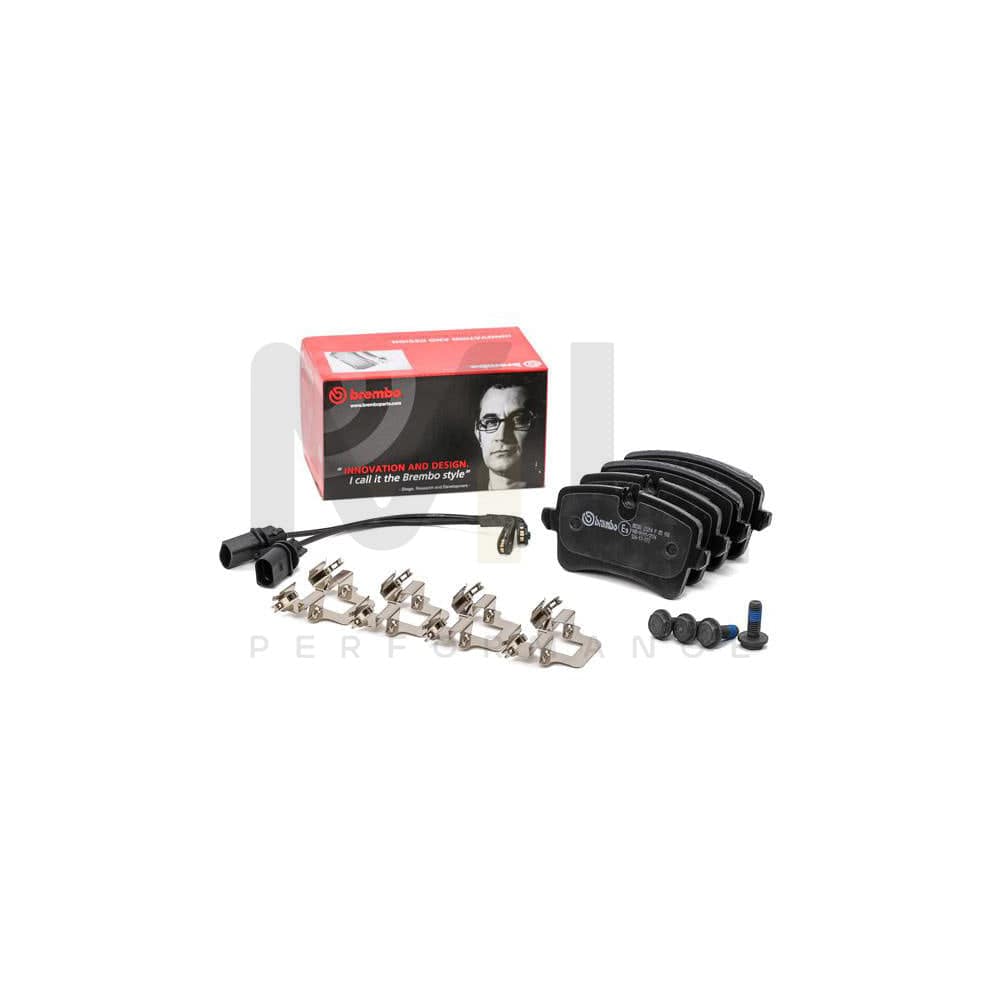 Brembo P 85 118 Brake Pad Set With Brake Caliper Screws | ML Performance Car Parts