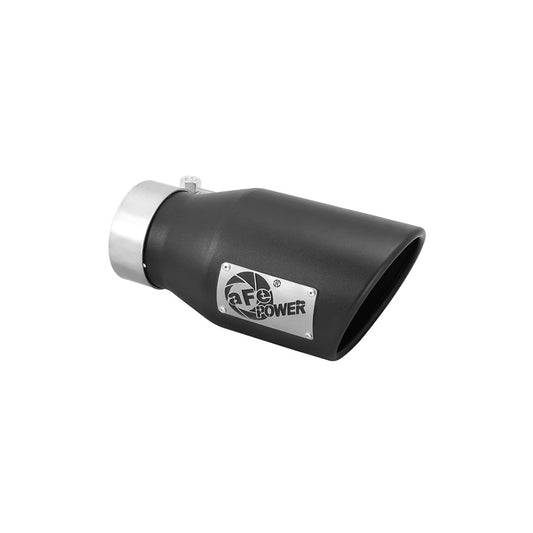  aFe 49T30451-B09 3 IN Inlet x 4-1/2 IN Outlet x 9 IN L Universal Exhaust Tip  | ML Performance US Car Parts