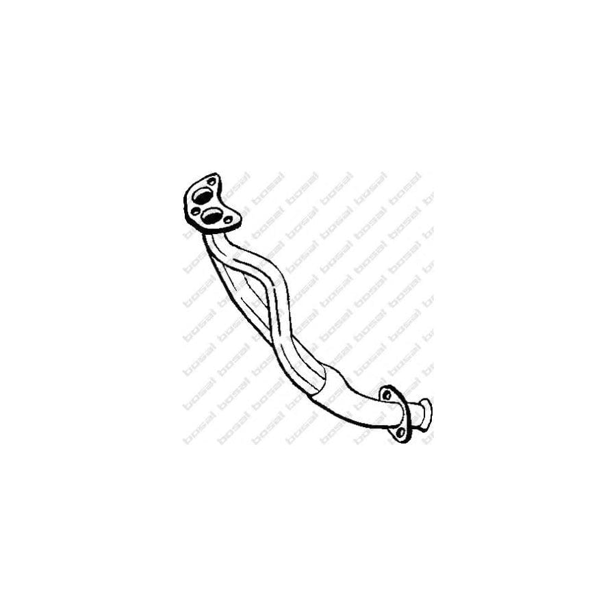 Bosal 788-637 Exhaust Pipe for Ford Sierra