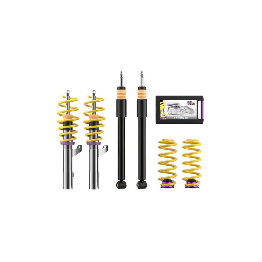 KW 180800AQ Skoda VW Variant 2 Street Comfort Coilover Kit (Octavia, Superb, Passat & Touran) 1 | ML Performance US Car Parts