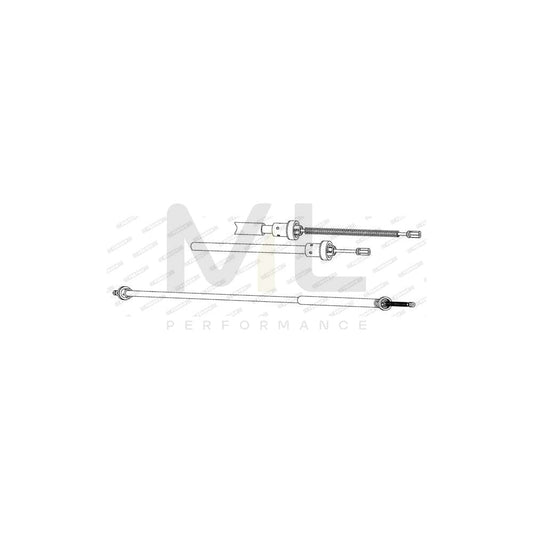 Ferodo Premier Fdb98 Brake Pad Set Incl. Wear Warning Contact | ML Performance Car Parts