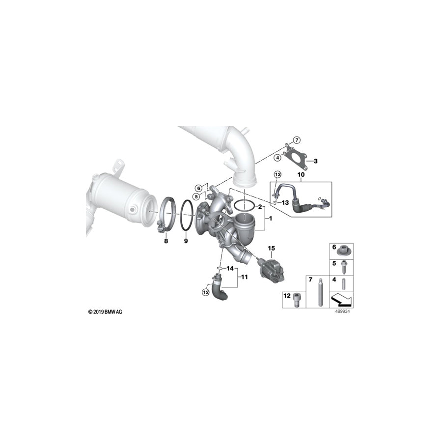 Genuine BMW 11428629958 Oil Return Line (Inc. Cooper & Cooper ALL4) | ML Performance US Car Parts
