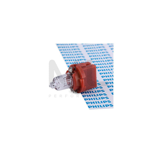PHILIPS 12614CP Dashboard bulb 12V 3W, Plastic base lamp, B10d | ML Performance Car Parts