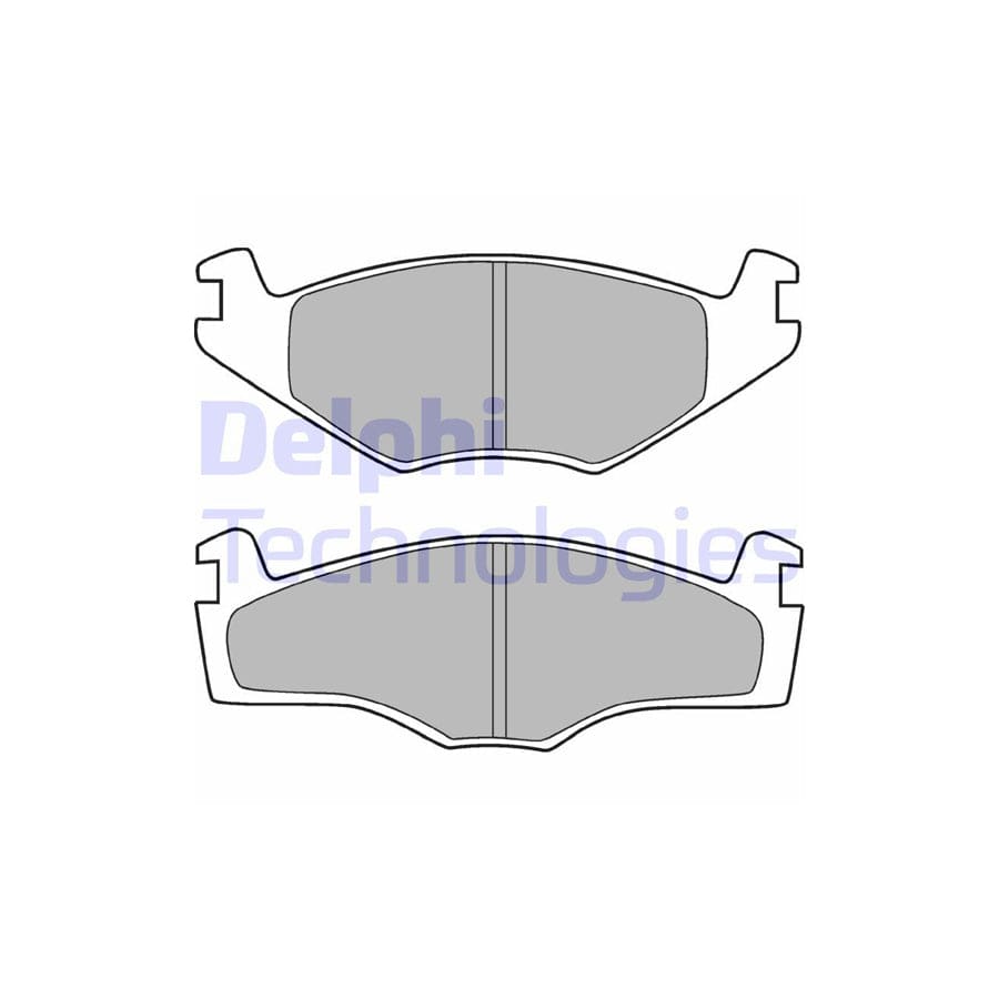 Delphi Lp420 Brake Pad Set