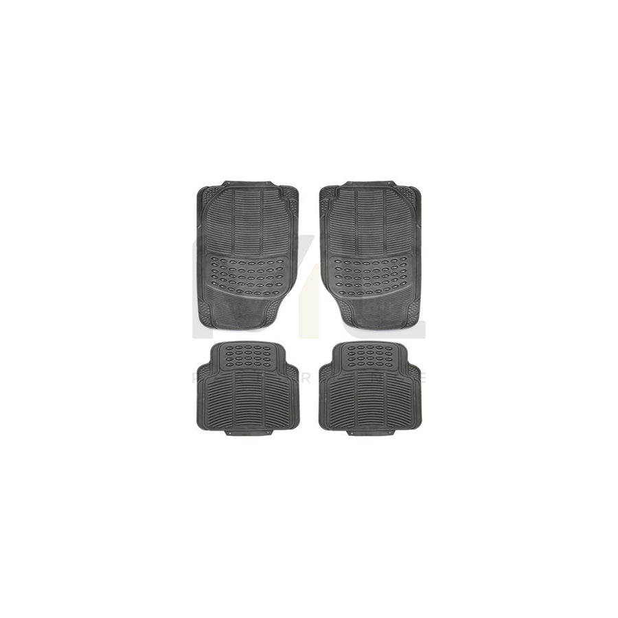 VIRAGE Universal fit 93-011 Floor mat set Elastomer, Front and Rear, Quantity: 4, Black