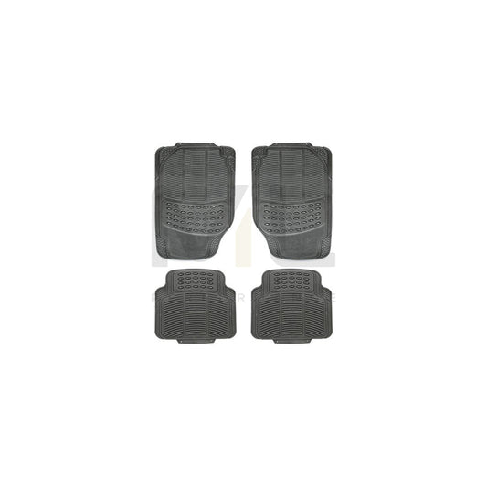 VIRAGE Universal fit 93-011 Floor mat set Elastomer, Front and Rear, Quantity: 4, Black