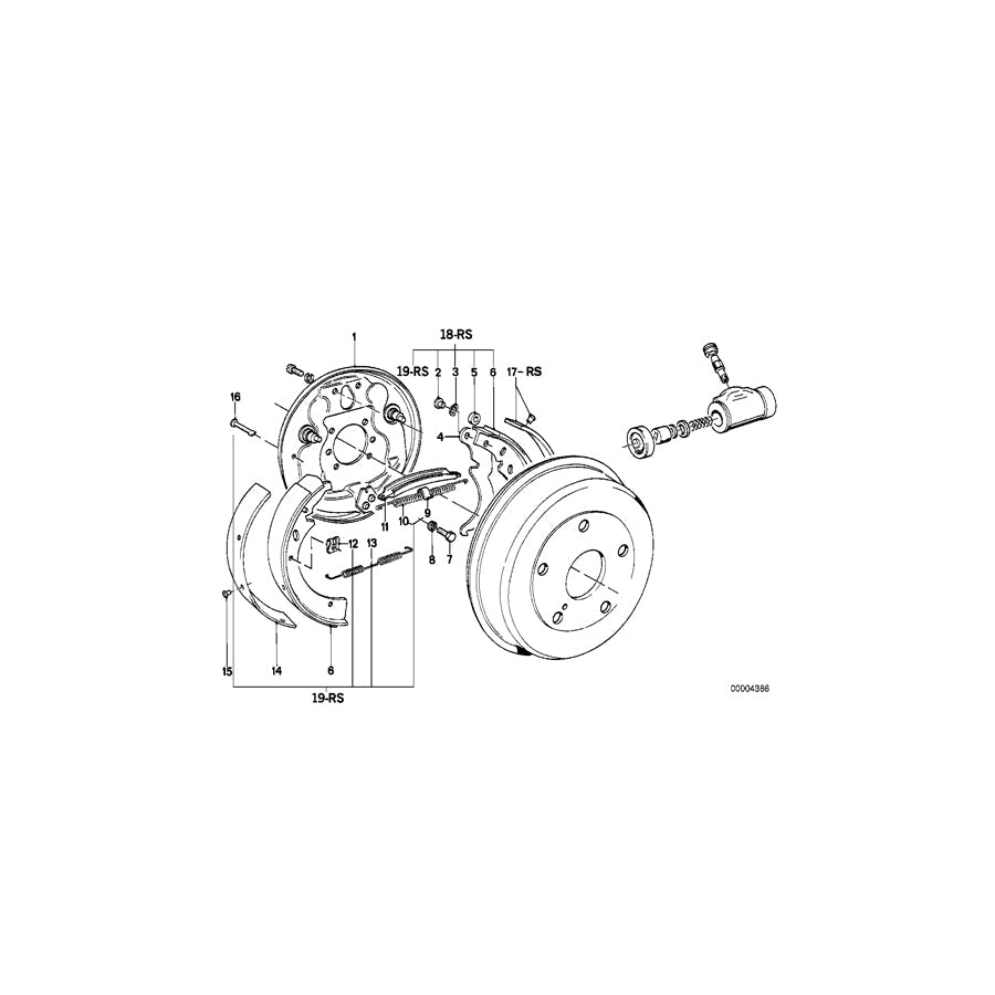 Genuine BMW 34211111848 E12 Calliper Carrier Left (Inc. 520i, 520 & 2800CS) | ML Performance US Car Parts