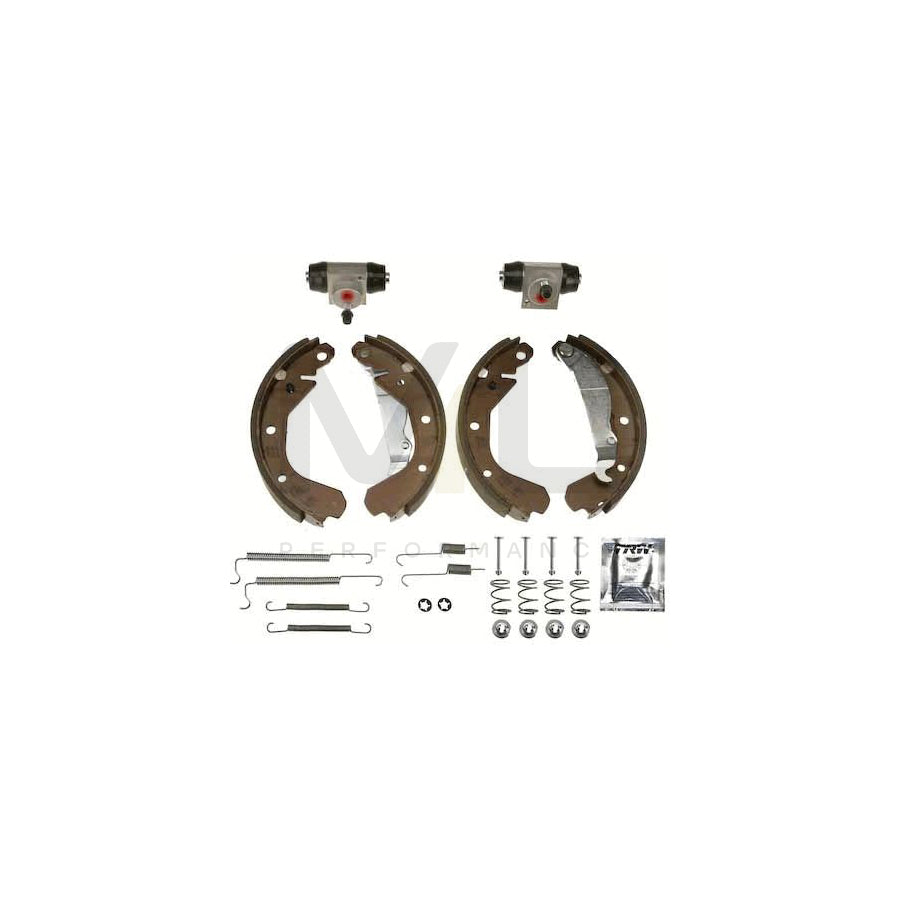 TRW BK1621 Brake Shoe Set with wheel brake cylinder, Brake Kit | ML Performance Car Parts