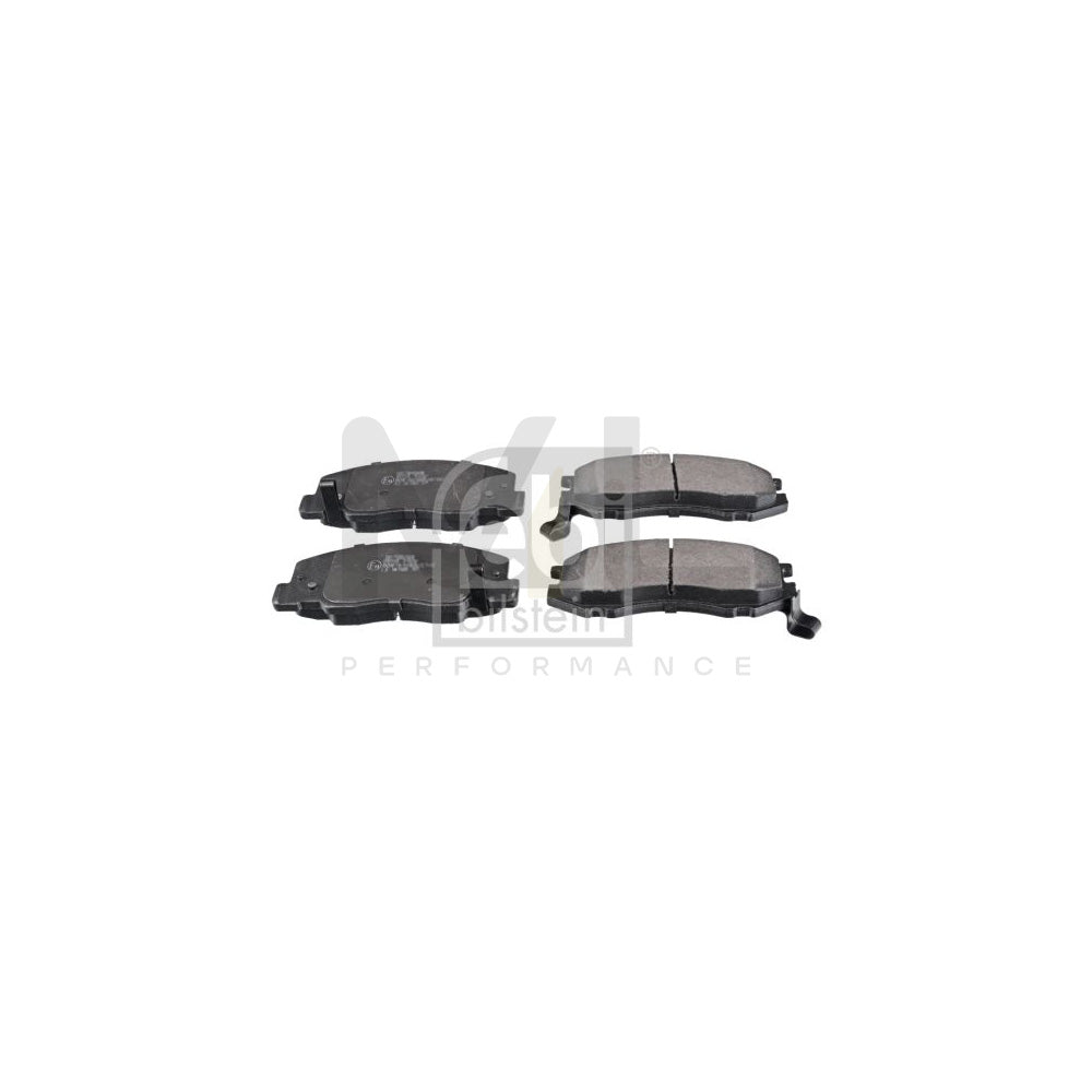 Febi Bilstein 170898 Brake Pad Set Front Axle, With Acoustic Wear Warning
