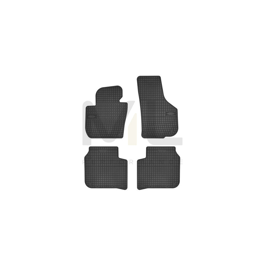 FROGUM Tailored 0362 Floor mat set for SKODA SUPERB Elastomer, Front and Rear, Quantity: 4, Black, (LHD)