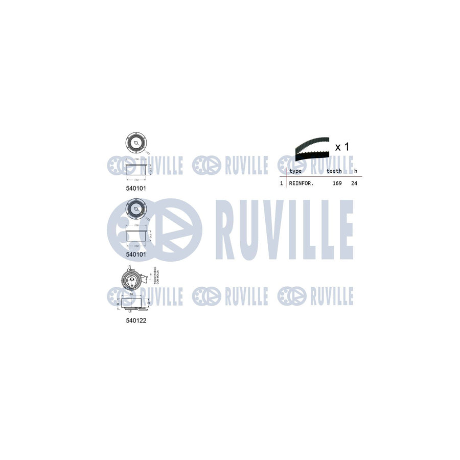 Ruville 58629 Alternator Freewheel Clutch