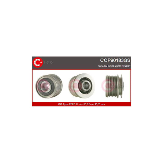 Casco Ccp90183Gs Pulley, Alternator