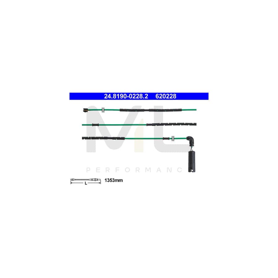 ATE 24.8190-0228.2 Brake pad wear sensor for BMW 3 Series