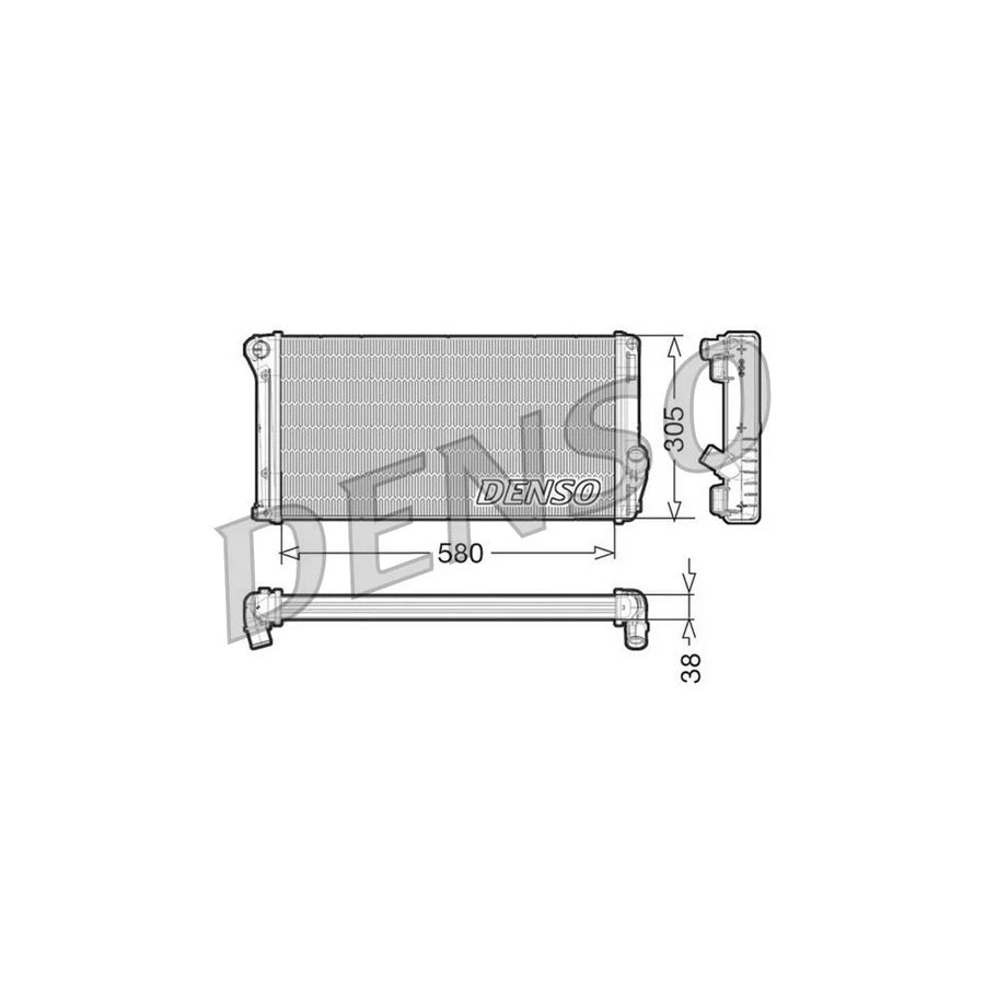 DENSO DRM13020 Engine Radiator