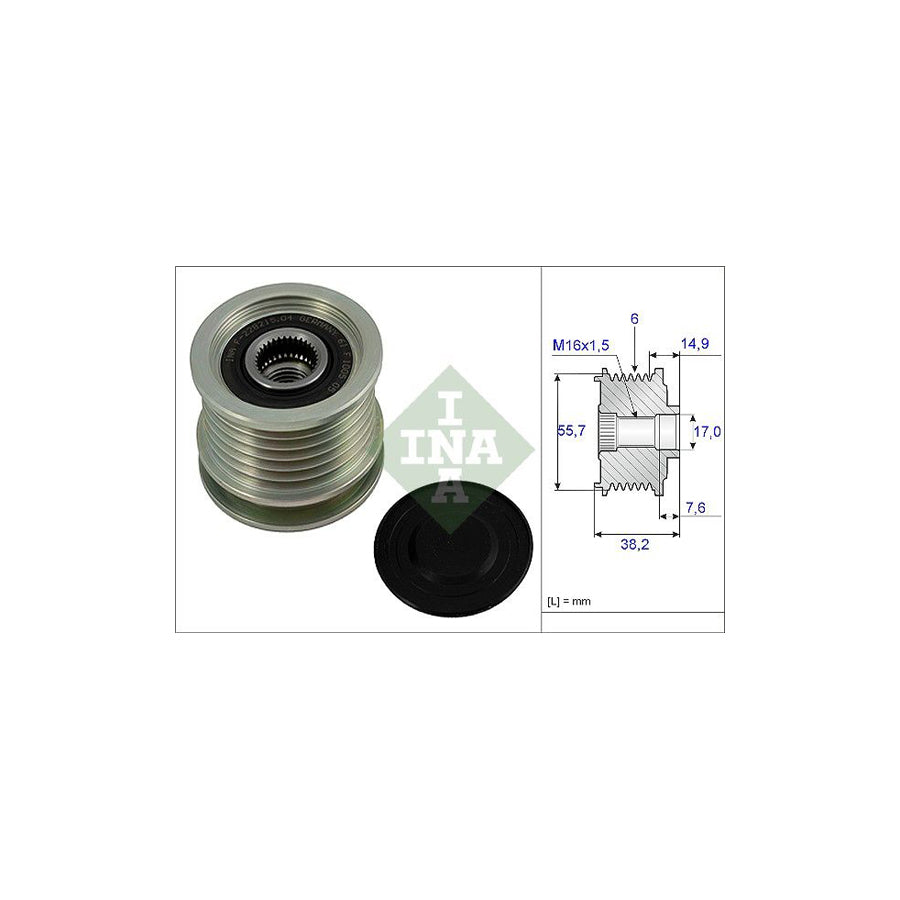 Ina 535 0013 10 Alternator Freewheel Clutch | ML Performance US Car Parts