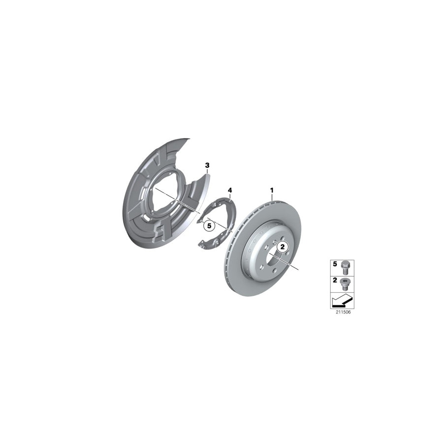 Genuine BMW 34216775267 F01 F02 Protection Plate Left (Inc. Hybrid 7, 740LiX & 740Li) | ML Performance US