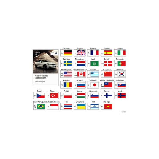 Genuine BMW 01402982034 Owner's Manual G32 HU (Inc. 630i, 630dX & 640iX) | ML Performance US Car Parts