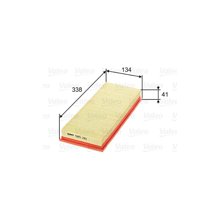 VALEO 585216 Air Filter | ML Performance UK Car Parts
